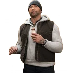 My Spy Dave Bautista Brown Vest