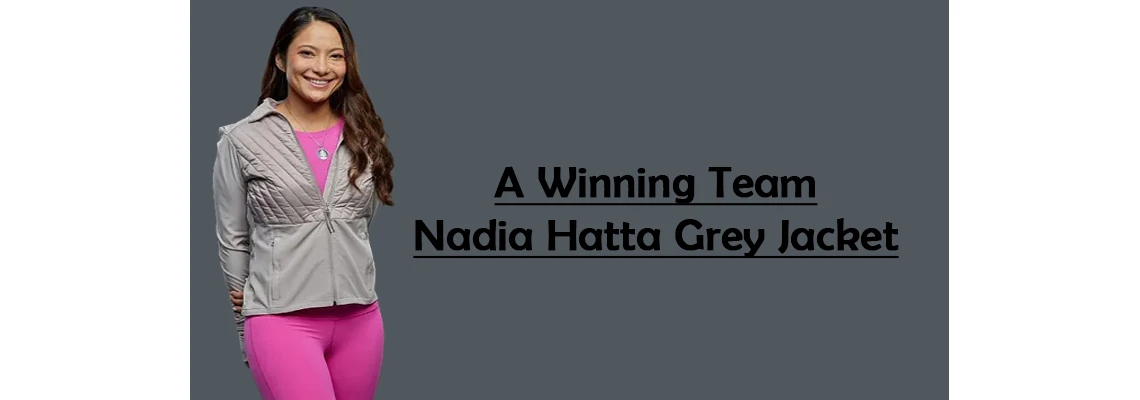A Winning Team Nadia Hatta Grey Jacket Dominates the Fashion Game in 2023