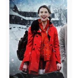 Natalie Clark Lost at Christmas Red Coat