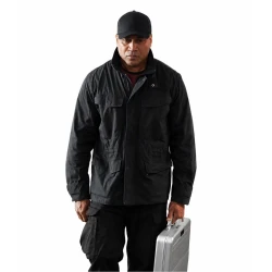 NCIS New York 2026 LL Cool J Black Utility Jacket
