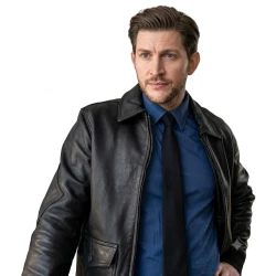 Neagley 2026 Greyston Holt Black Leather Jacket