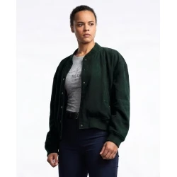 Neagley 2026 Maria Sten Green Bomber Jacket