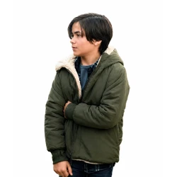 Nico Tirozzi The Town That Takes 2026 Green Hooded Jacket Nico Tirozzi The Town That Takes 2026 Green Hooded Jacket