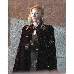 Nightmare Alley 2021 Lilith Ritter Cloak Coat Nightmare Alley 2021 Lilith Ritter Cloak Coat