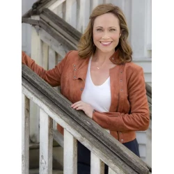 Nikki Deloach Truly Madly Sweetly Leather Jacket