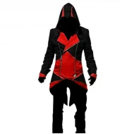 Ninja Assassin Creed Costume In Black And Red
