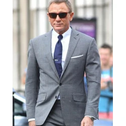 No Time To Die James Bond Grey Suit
