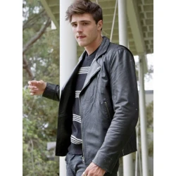 Noah Flynn The Kissing Booth 2 Leather Jacket