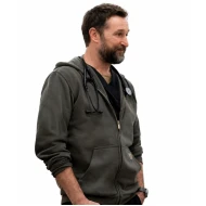 Noah Wyle The Pitt S03 Olive Green Hoodie