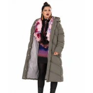 North of North S02 Anna Lambe Olive Green Puffer Coat