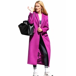 NYC 2026 Sarah Pidgeon Purple Coat NYC 2026 Sarah Pidgeon Purple Coat