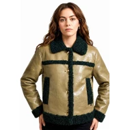 Off Campus 2026 Allie Hayes Aviator Jacket