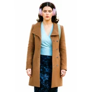 Off Campus 2026 Hannah Wells Brown Coat