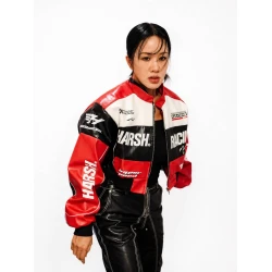 Okay Madam 2 2026 Uhm Junghwa Red Racing Jacket