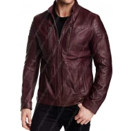 Oliver Red Aviator Cafe Racer Jacket