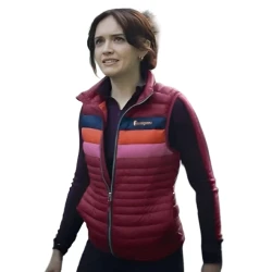 Olivia Cooke The Girlfriend 2025 Puffer Vest Olivia Cooke The Girlfriend 2025 Puffer Vest