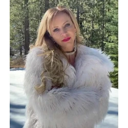 Olivia Dunkley It Isn’t Christmas White Fur Jacket Olivia Dunkley It Isn’t Christmas White Fur Jacket