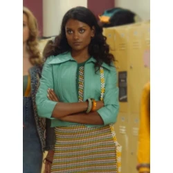 Olivia Sex Education Leather Jacket