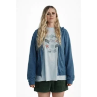Olivia Taylor Dudley Touch Me Zip Up Hoodie 