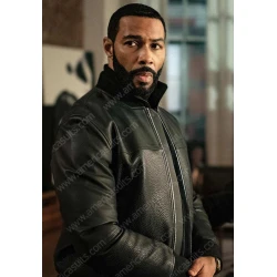 Omari Hardwick Power Leather Jacket Omari Hardwick Power Leather Jacket