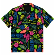 One Piece Tropical Hawaiian Button Up Shirt