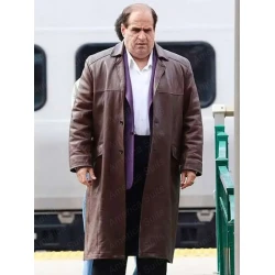 Oswald Cobblepot The Penguin S01 Brown Leather Coat Oswald Cobblepot The Penguin S01 Brown Leather Coat
