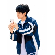Our Sticky Love 2026 Jung Hae in Blue Windbreaker Jacket