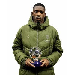 Ousmane Dembélé Green Puffer Jacket