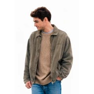Pablo Alvarez The Map of Longing Olive Green Corduroy Jacket