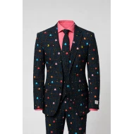 Pac Man Print Party Suit