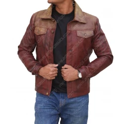 Pain And Glory Asier Etxeandia Leather Jacket