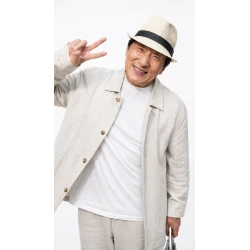 Panda Plan 2 The Magical Tribe Jackie Chan Off White Jacket