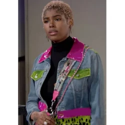 Paris Buckingham The Bold And The Beautiful Denim Jacket Paris Buckingham The Bold And The Beautiful Denim Jacket