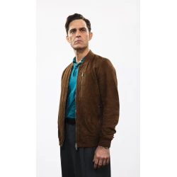 Pedro Alonso Berlin Suede Leather Jacket