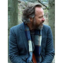 Peter Sarsgaard Memory 2024 Grey Blazer
