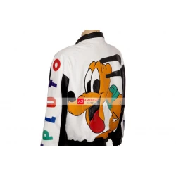 Pluto Bomber Leather Jacket