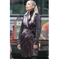 Pom Klementieff Thunder Force Leather Coat