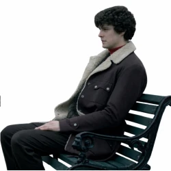 Ponies 2026 Louis Boyer Brown Shearling Jacket