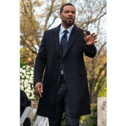 Power Book 2 Ghost Davis Maclean Wool Coat