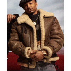 Power Book 3Lou-Lou Shearling Jacket Power Book 3Lou-Lou Shearling Jacket