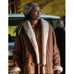 Power Book 3 Raquel Thomas Leather Coat Power Book 3 Raquel Thomas Leather Coat