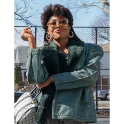 Power Book 3 Raquel Thomas Shearling Jacket Power Book 3 Raquel Thomas Shearling Jacket
