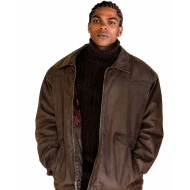 Power Origins 2026 Mekai Curtis Brown Leather Jacket