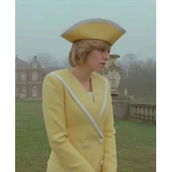 Princess Diana Spencer Yellow Blazer