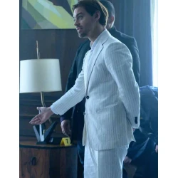 Prodigal Son S02 Tom Payne White Suit Prodigal Son S02 Tom Payne White Suit