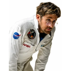 Project Hail Mary 2026 Ryan Gosling White Cotton Jacket