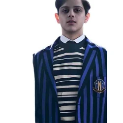Pugsley Addams Wednesday S02 Striped Line Blazer