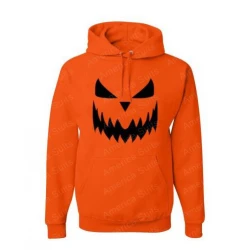 Pumpkin Face Halloween Hoodie