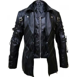 Punk Rave Poison Black Halloween Coat