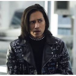 Querl Dox Supergirl Black Jacket